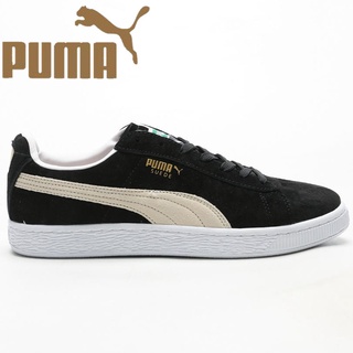 Puma zapatillas de deporte de gamuza clásico bajo parte superior casual zapatos de los hombres mocasines y Slip-Ons barco zapato (1)