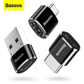 Baseus adaptador USB a tipo c OTG macho a Micro USB tipo c hembra convertidor para Macbook Samsung S20 USBC OTG conector