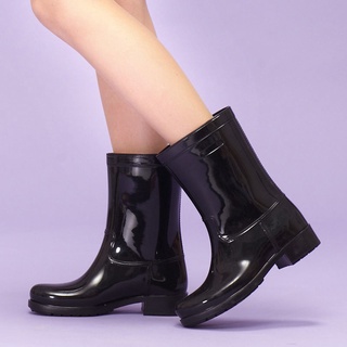 Botas de lluvia para mujer/zapatos de agua antideslizantes impermeables