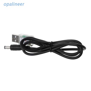 Opa USB 5V a 8.4V Cable de carga de alimentación para bicicleta LED cabeza de luz 18650 batería Pack