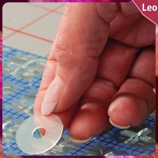 (Leo) 15x stickers Acrílicos De silicona con regla y pegatinas Para manualidades