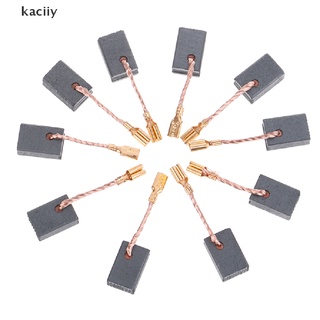 kaciiy - juego de 10 cepillos de carbón para amoladora angular (6 x 8,5 x 13,5 mm, cl)