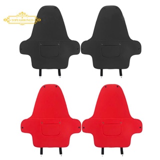 para tesla el 3 asiento trasero alfombrilla anti-golpes almohadilla de cuero asiento trasero protector de respaldo pedal accesorios interiores rojo