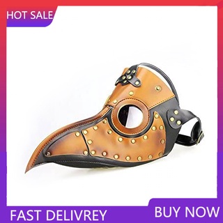 /TY/ Peste Doctor pájaro nariz pico pico Steampunk máscara Cosplay disfraz de Halloween accesorios (1)