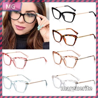Marguerite Fashion Sexy se puede equipar con marco cuadrado transparente para gafas de mujer
