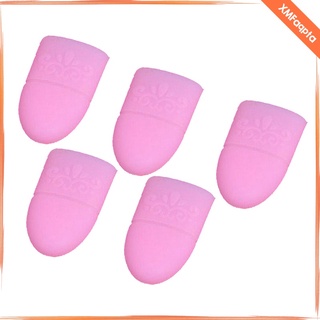 5pcs Polish Remover Plastic Fingers Tips Nail Art Soak Off Cap Clip UV Gel Wrap (3)