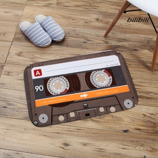 bilibili 40 x 60 cm retro creativo cassette felpudo cocina baño entrada entrada estera de bienvenida (6)