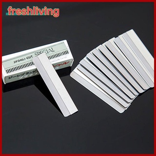 [freshliving] 10 pzs/paquete de cuchillas recortadoras de cejas para cejas/equipo de cuchillas de afeitar (6)