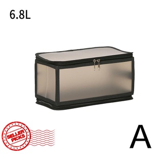L/13l plegable caja de almacenamiento impermeable PP siete piezas bolsa organizadora bolsa de clasificación I8Z3 (1)