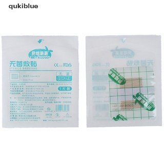 qukiblue 30 unids/pack impermeable band-aid vendaje de heridas médico transparente cinta estéril cl