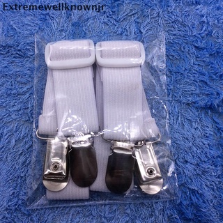 ermx - sábana elástica ajustable para cama (2 unidades, clip caliente)