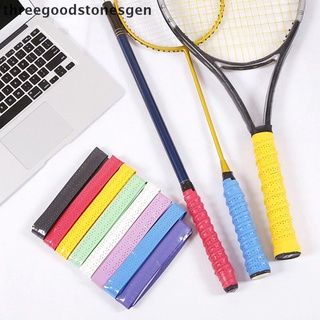 [threegoodstonesgen] cinta de agarre antideslizante para raqueta de sudor, tenis, bádminton, squash