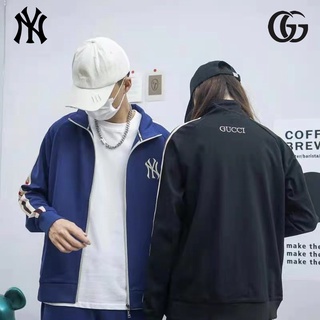 New York Yankees MLB Gucci Co-branded Retro Jacket Men's Fashion Casual Couple Jacket