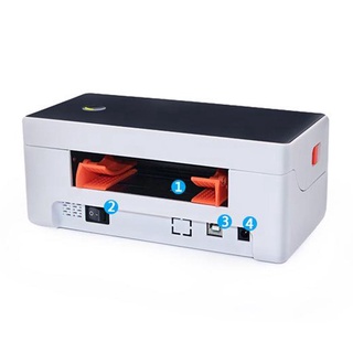 escritorio usb directo térmico envío impresora de etiquetas 150mm/s 203dpi enchufe de ee.uu.