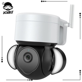 [doble] Cámara WiFi 2MP Cloud IP cámara de seguridad inalámbrica visión nocturna Plug-AU