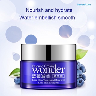 sevenfire bioaqua blueberry esencia hidratante crema nutritiva brillante cuidado de la piel