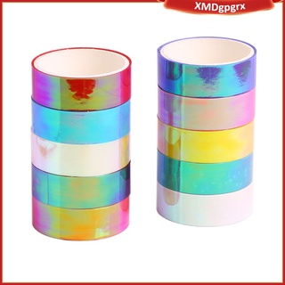 10pcs cinta washi cinta de enmascaramiento cinta adhesiva decorativa scrapbooking (1)