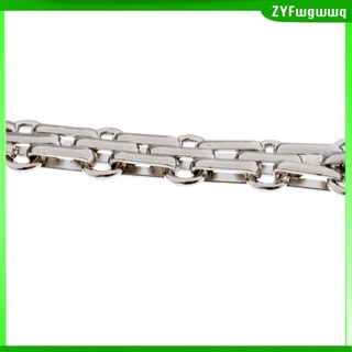 bricolaje cadena de hierro correa de mano cadenas de accesorios monedero correas de repuesto de hombro, con 2 hebillas de metal