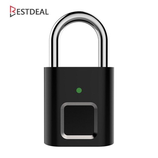 L34 Mini Unlock Rechargeable Smart Lock Fingerprint Lock Anti-Theft Security