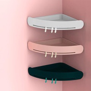 soporte de pared triangular con ventosa para baño/accesorios de baño (1)