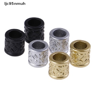 ljc95nmuh 10 unids/pack dreadlock pelo trenza anillo perlas dreadlocks puño clip accesorios de pelo venta caliente