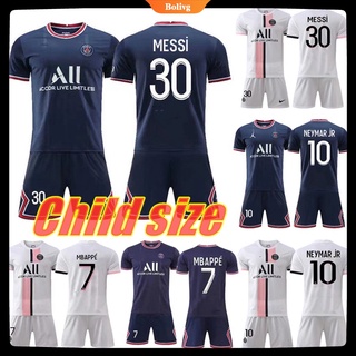 niño tamaño 2021 2022 messi fútbol mbappe niño camisetas de fútbol conjuntos de equipos de fútbol hombres chaquetas de entrenamiento deportivo buzo uniformes traje | bolive | (4)