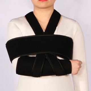 medical brazo sling soporte de hombro ajustable rotador puño y codo soporte (1)