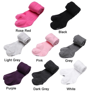 VIPREGEE 1pcs 0-2Years Warm Pantyhose Toddler Stockings Baby Tights Kid Baby Autumn Winter Cotton Candy Color Tight/Multicolor (2)