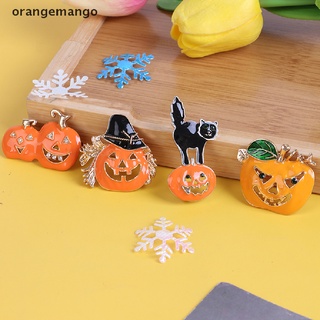 Orangemango Pumpkin Halloween Cartoon Enamel Brooch Pin Collar Badge Jewelry Gift Unisex CL