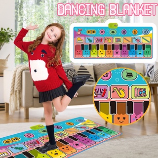 babyya plegable música y baile estera de los niños alfombra de juego cojín juego manta juguetes educativos