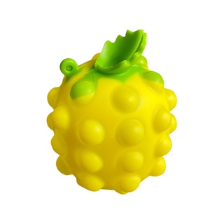 Piña 3D Pop it Fidget Bola Juguetes De Descompresión De Dedo Exprimir Para La Familia Interactivo Sensorial (5)