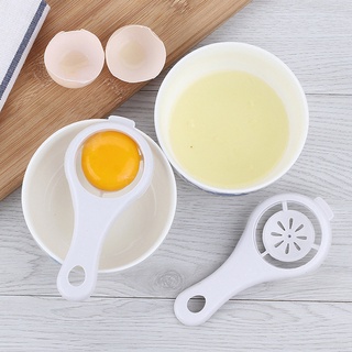 Separador de yema de huevo blanco, herramienta para hornear huevos de grado alimenticio, utensilios de cocina, separador de huevos, separador de herramientas de mano (3)