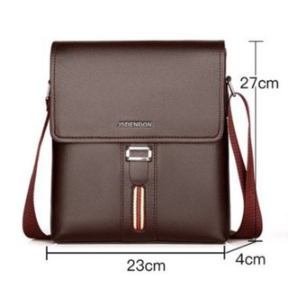 bolso de cuero de la pu bolso de hombro de negocios bolsa de mensajero para los hombres de la moda crossbody bolso de hombro bolso de la eslinga para los hombres beg kulit (5)