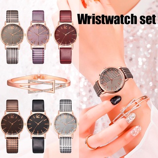 Moda pareja reloj Multicolor día de san valentín regalo pulsera reloj Set fitwell (1)