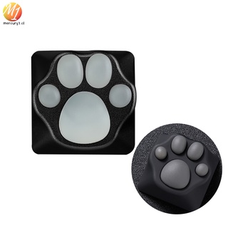 Metal and Silicone Cat Paw Shape Keycap Cat Claw Keycap for Mechanical Keyboard