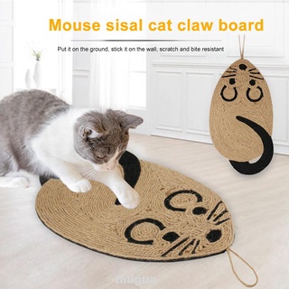 Piso colgante de pared antiarañazos en forma de ratón Grind garra muebles protección interacción juguete gato rascador (1)