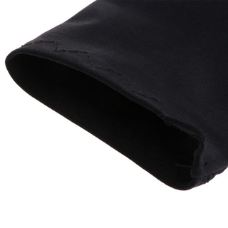 ott. guantes de joyería negro inspección con suave mezcla de algodón lisle para la protección del trabajo (7)
