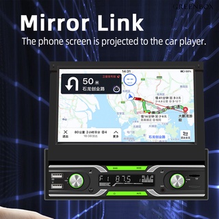 Greenbox 9603 7 pulgadas Auto reproductor MP5 pantalla retráctil Bluetooth compatible con Radio FM AM RDS reproductor multimedia para vehículos (3)