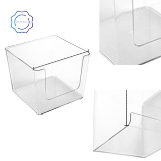 1Pcs transparente despensa organizador contenedores de plástico hogar cesta de almacenamiento de alimentos caja para encimeras de cocina gabinetes congelador