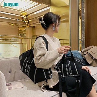 【um】Women Large Mask Shopping Tote Bag Casual Daily Wear Shoulder Hand Bag (7)