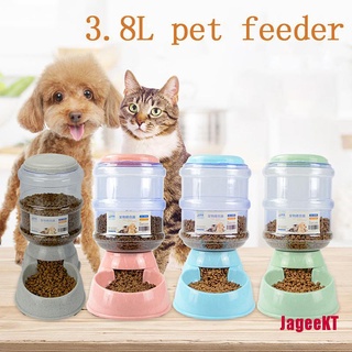 [JAGEE] dispensador automático de agua para mascotas, perro, gato, dispensador de agua, alimentador de 3,8 L, HDY