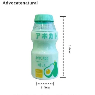 [Advon] botella de agua de plástico de 480 ml con forma de botella de leche Kawaii VYIBH