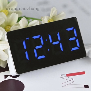 Xiangrao Yongyia LED espejo reloj multifuncional espejo electrónico despertador reloj de coche mini reloj digital reloj de viaje (1)