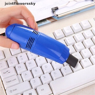 Jfcl 2020 New Mini Computer Vacuum USB Keyboard Cleaner PC Brush Dust Cleaning Kit Sky