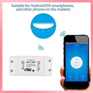 [alta calidad] diy wifi smart light switch tuya/smart life app control remoto inalámbrico funciona con alexa google home