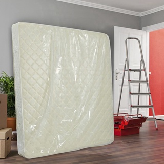 dinees s/l cubierta de polvo impermeable protector de colchón cubierta de colchón suministros para cama casa móvil almacenamiento universal transparente funda protectora (4)