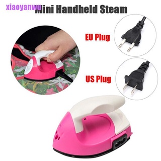 [xiaoyanwu] Mini hierro eléctrico portátil de viaje artesanía ropa de costura suministros DIY