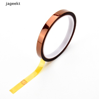 jageekt 1 pc 10 mm*30 m cinta resistente a altas temperaturas cinta de poliimida dedicada al calor cl