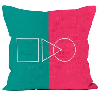 ▷ Starches sugar triangle five-star shape pillow personality home linen pillowcase. KADION
