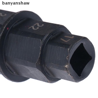 banyanshaw 1pc motocicleta rueda delantera rueda husillo manga 17 19 22 24 mm eje eje hexagonal ayuda cl
